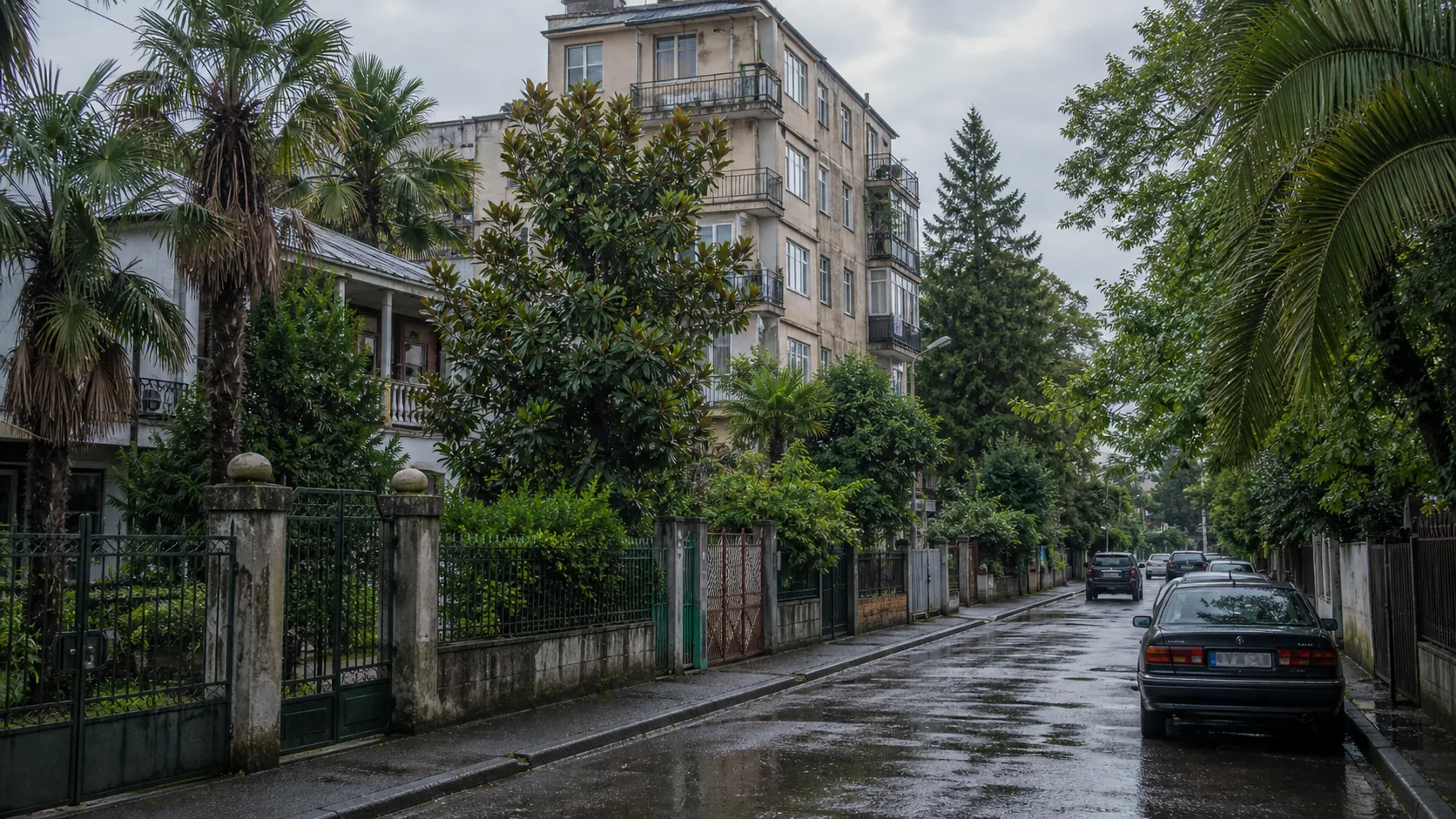 Kobuleti residential street