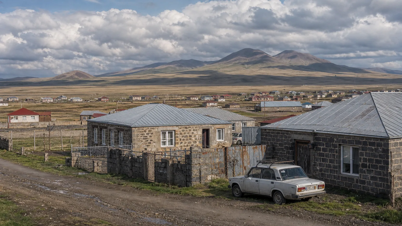Saguramo village homes